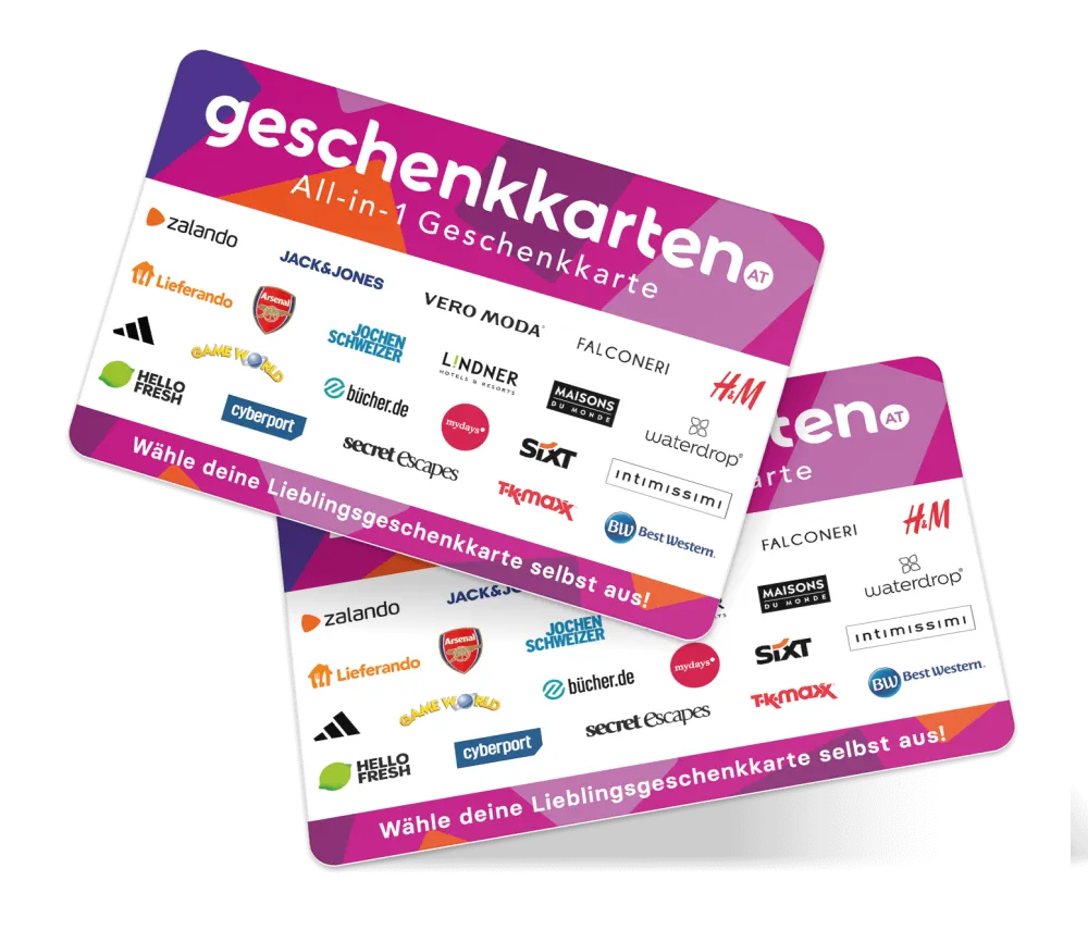 All-in-1 Geschenkkarte